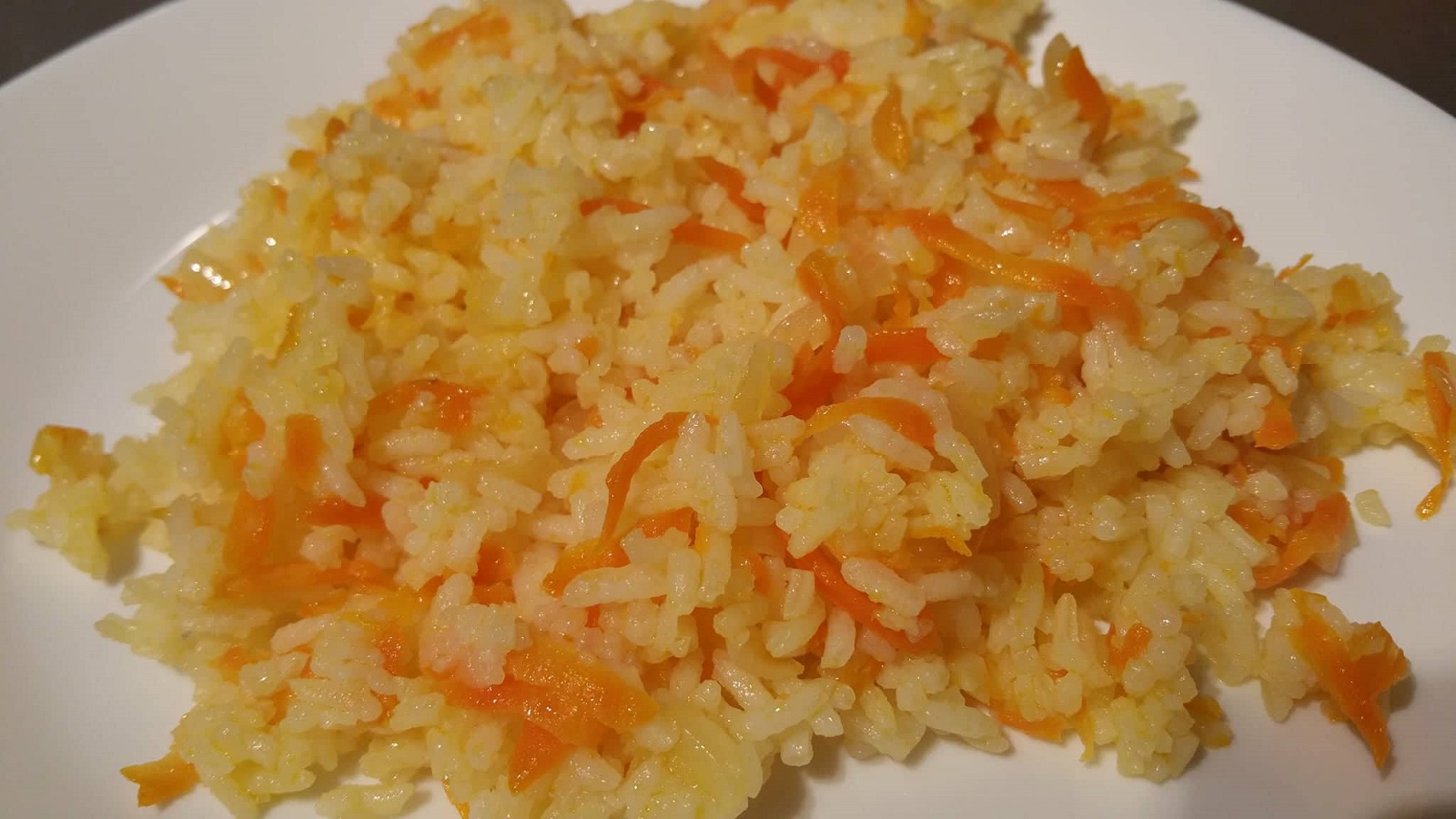 Рецепт рассыпчатого риса с морковью