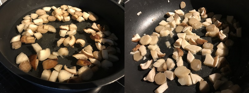 Картошка с грибами и свеклой _2