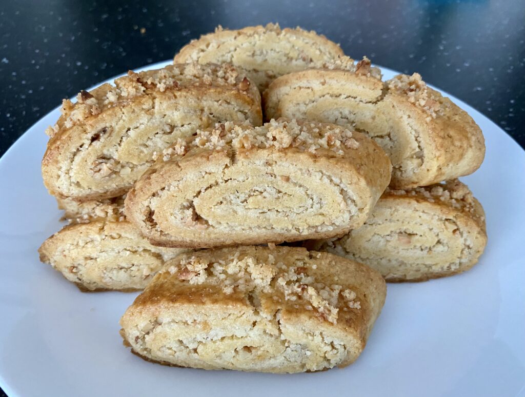 Песочное печенье с орехами 21